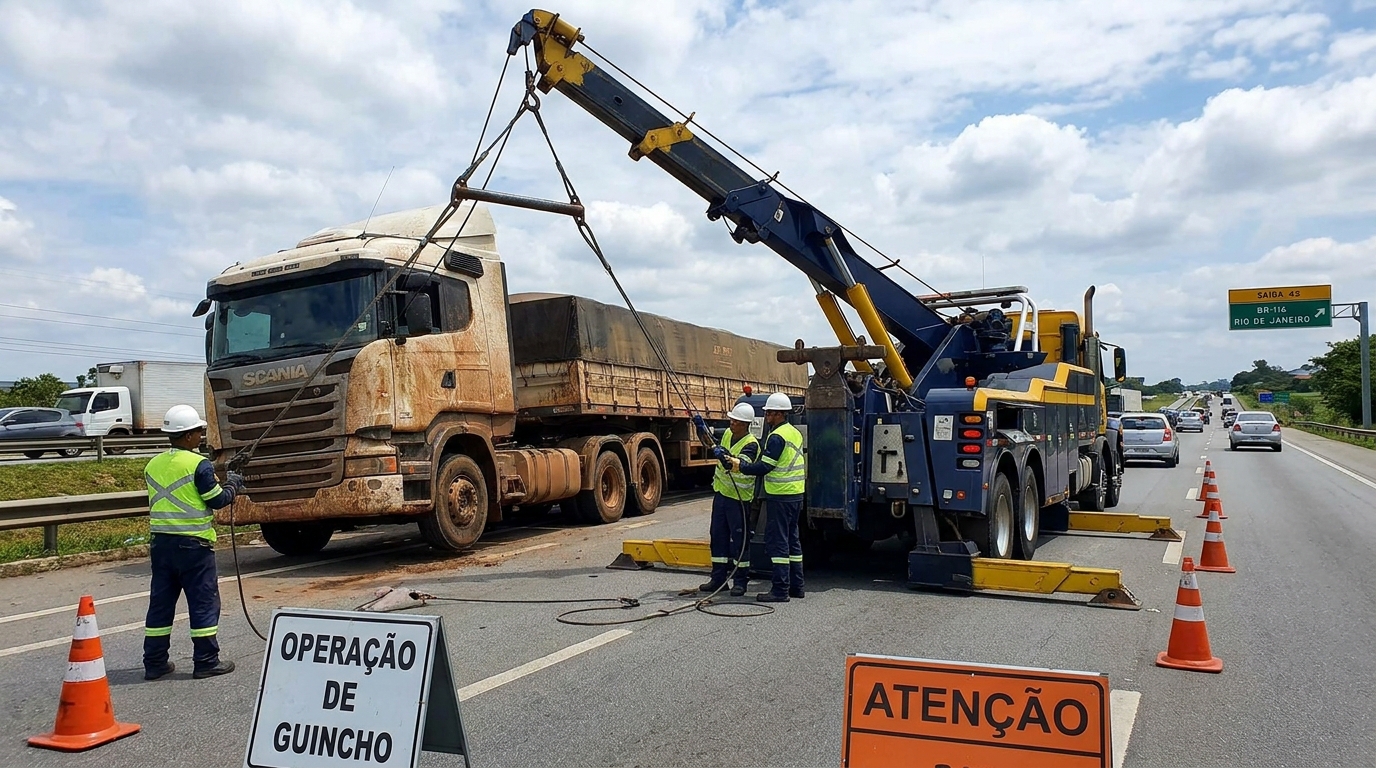 Guincho para Caminhão em Bauru‑SP