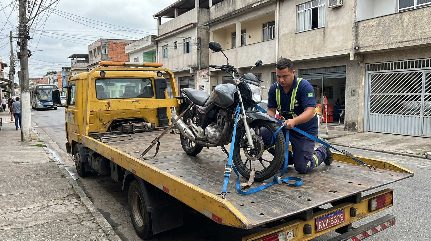 Guincho para Moto em Bauru‑SP